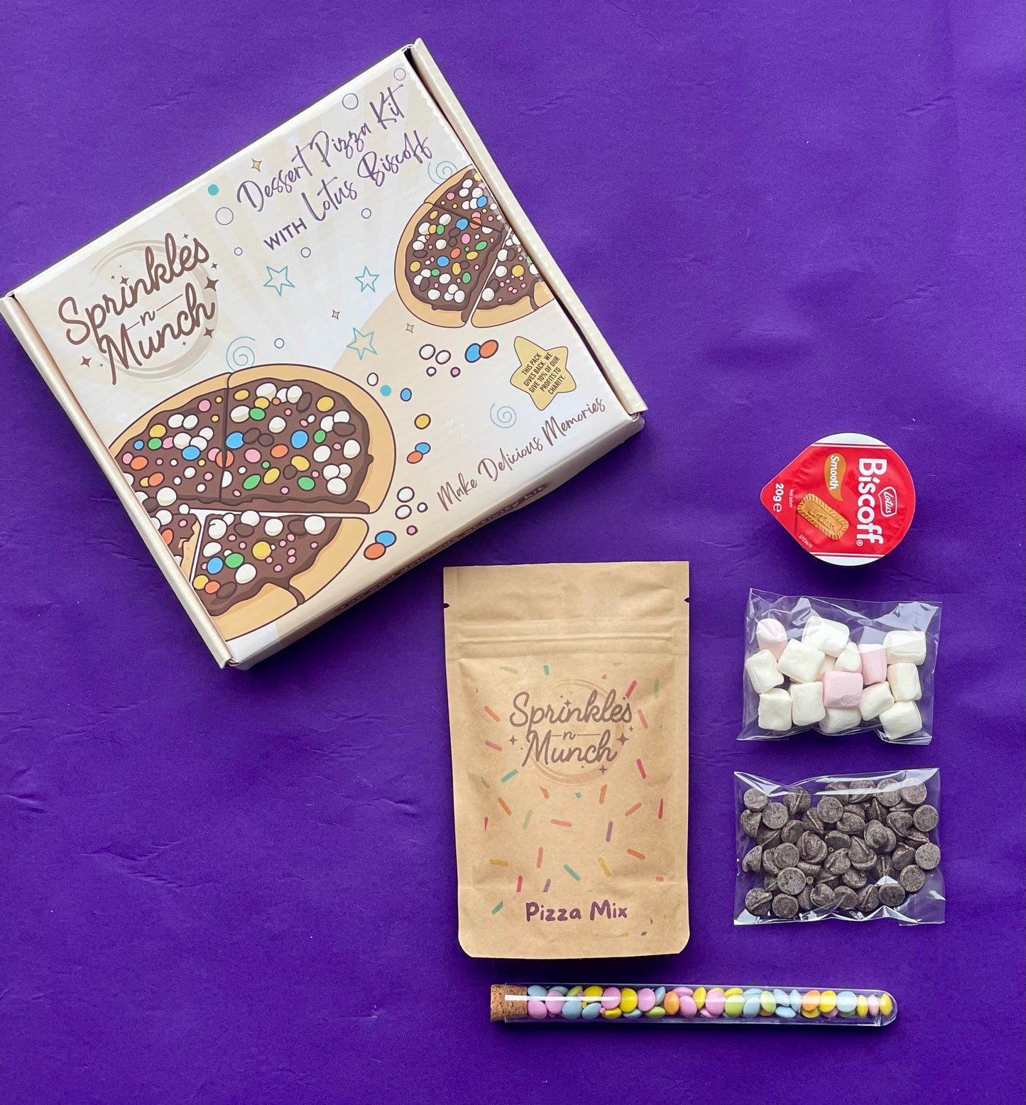 Dessert Pizza Making Kit - Sprinkles N Munch
