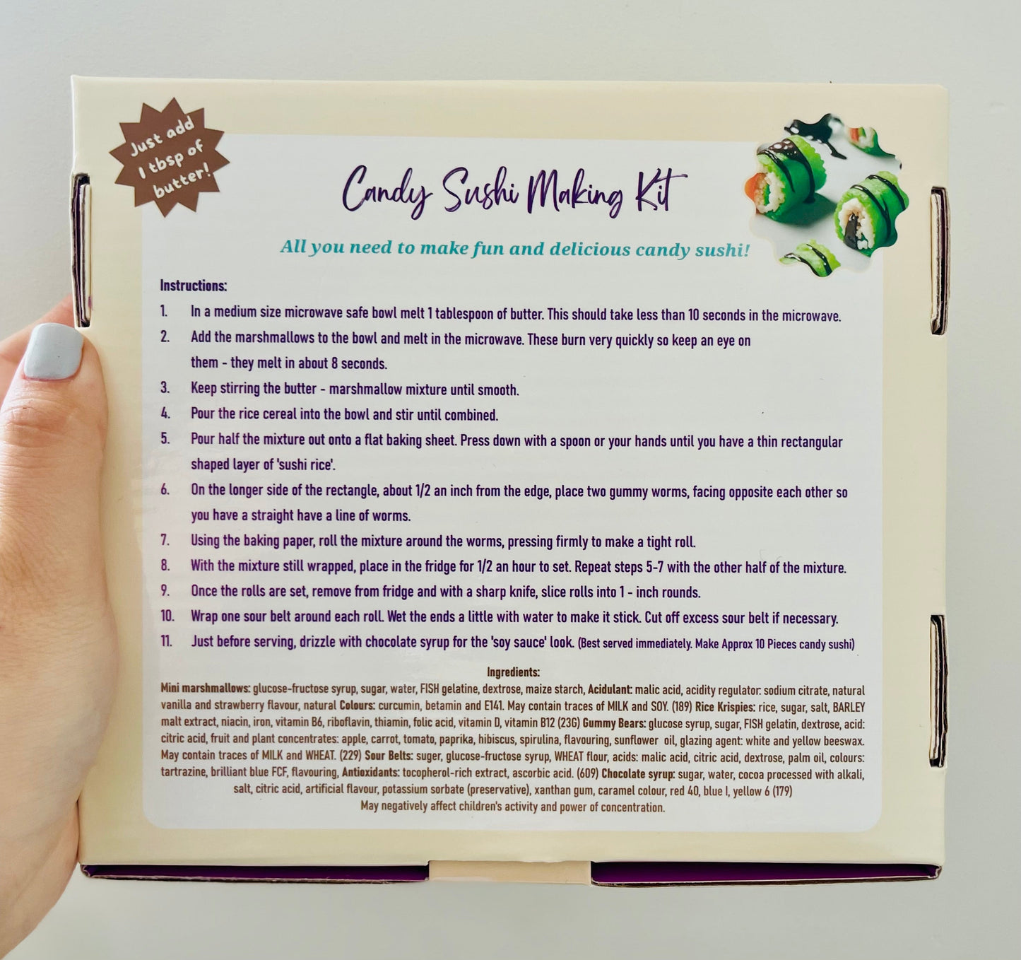 Kit 6 - Candy Sushi Making Kit - Sprinkles N Munch