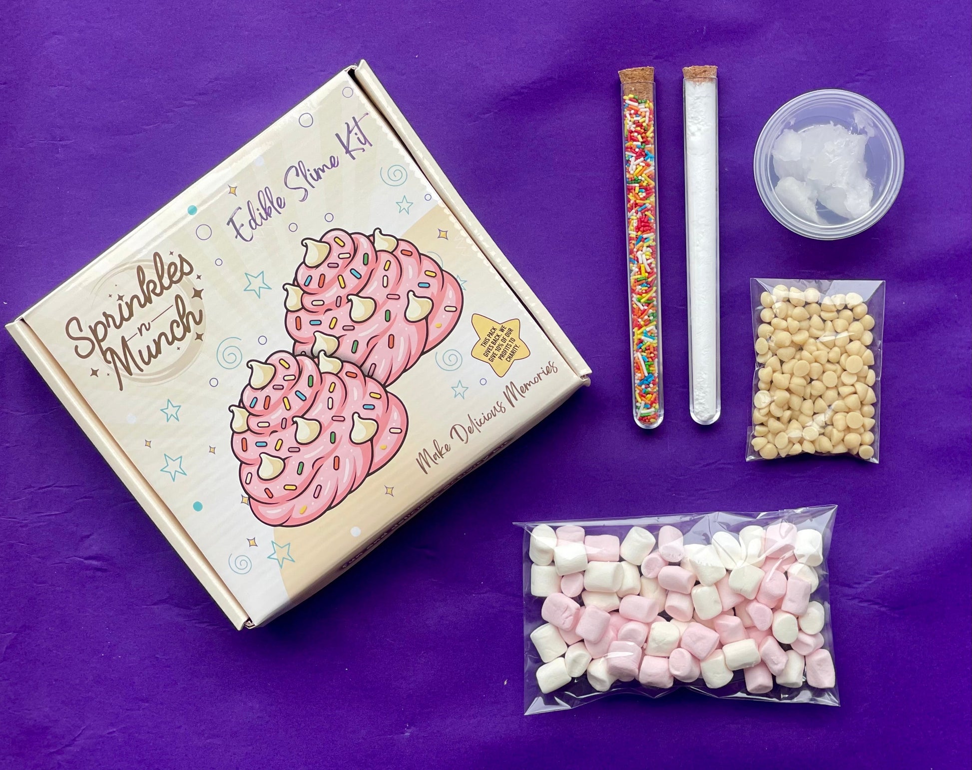 Edible Slime Making Kit - Sprinkles N Munch