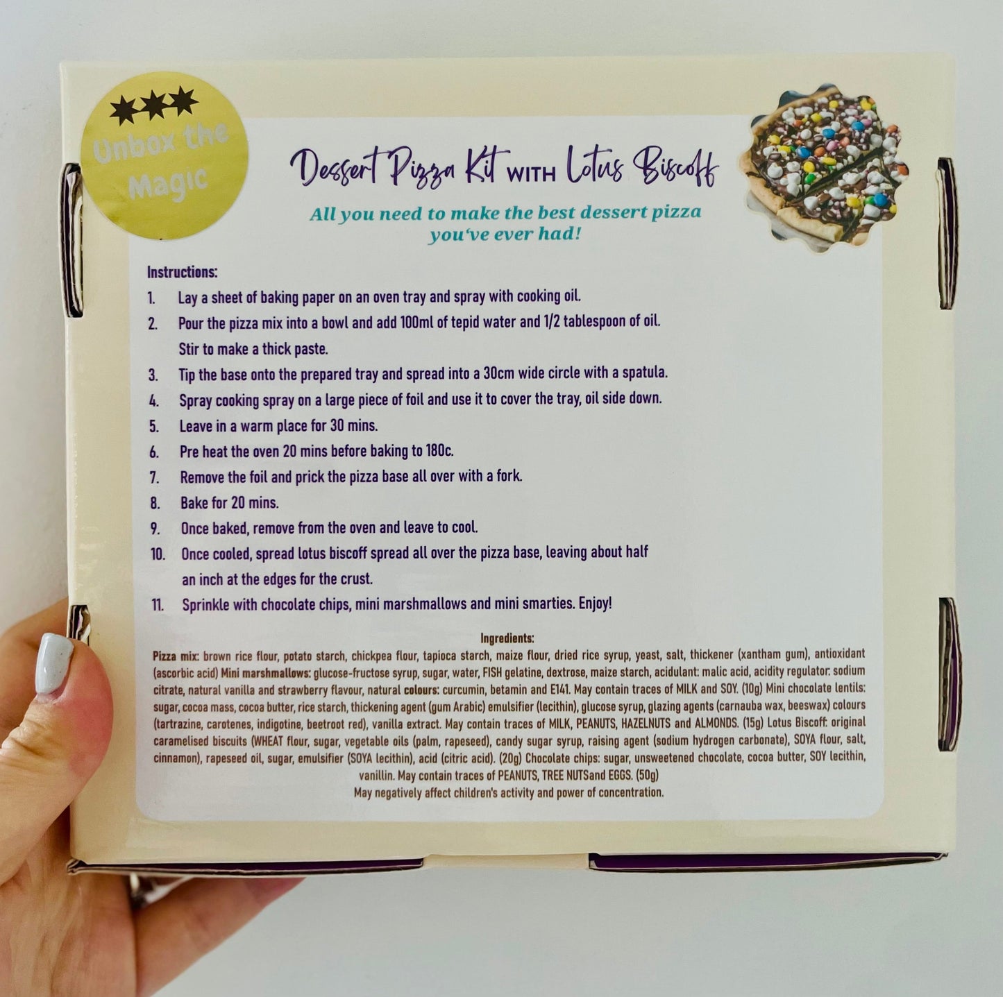 Kit 2 - Dessert Pizza Making Kit - Sprinkles N Munch