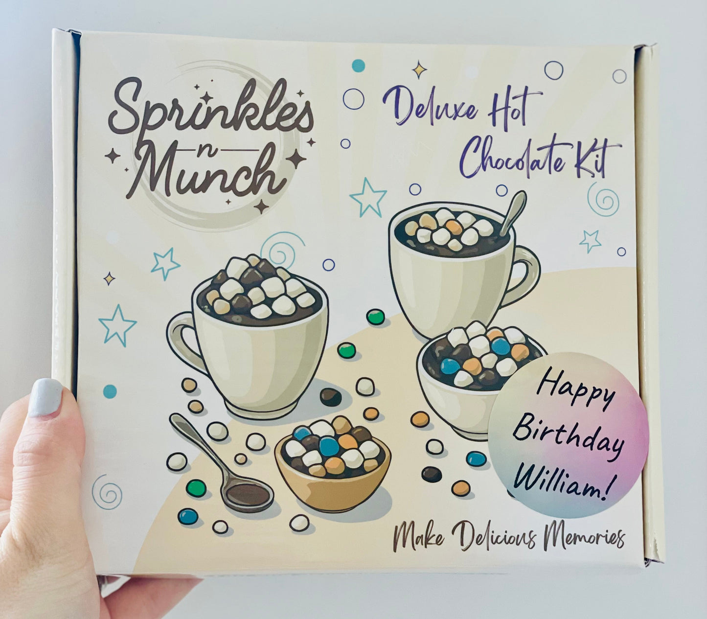 Kit 3 - Deluxe Hot Chocolate Making Kit - Sprinkles N Munch