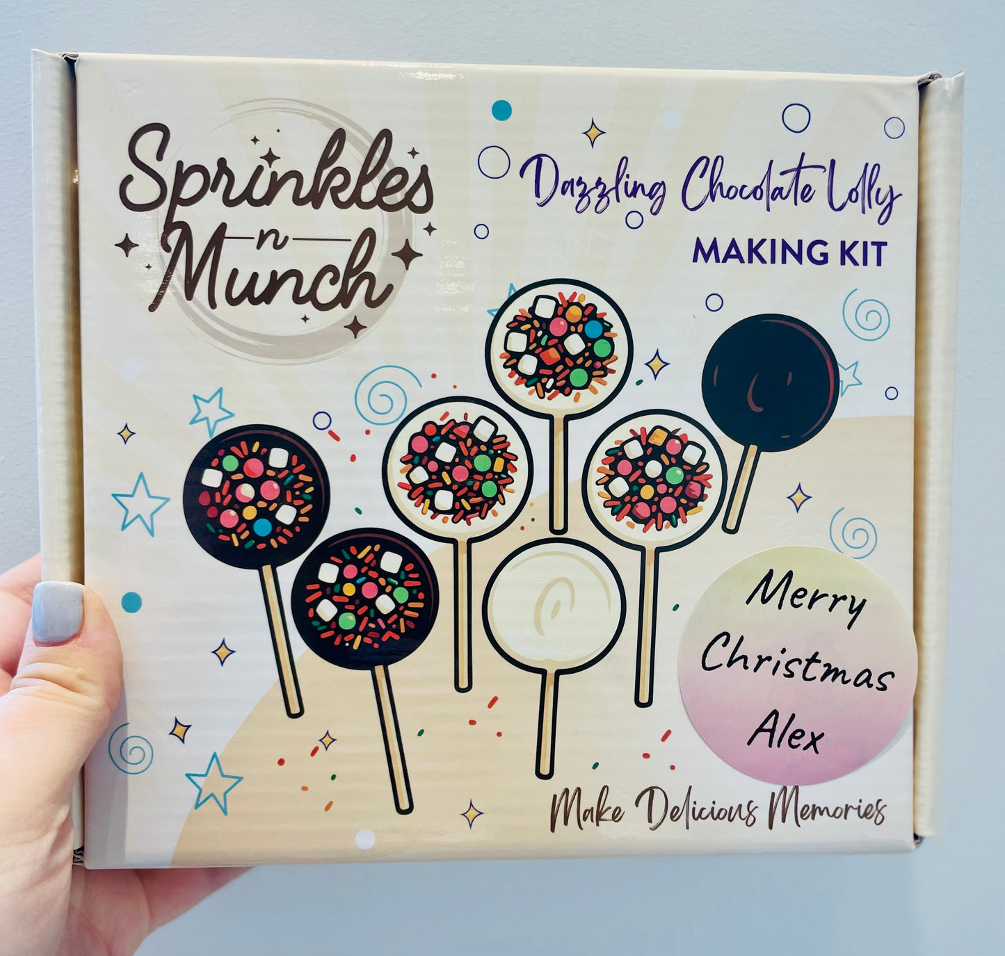 Kit 4 - Dazzling Chocolate Lolly Making Kit - Sprinkles N Munch
