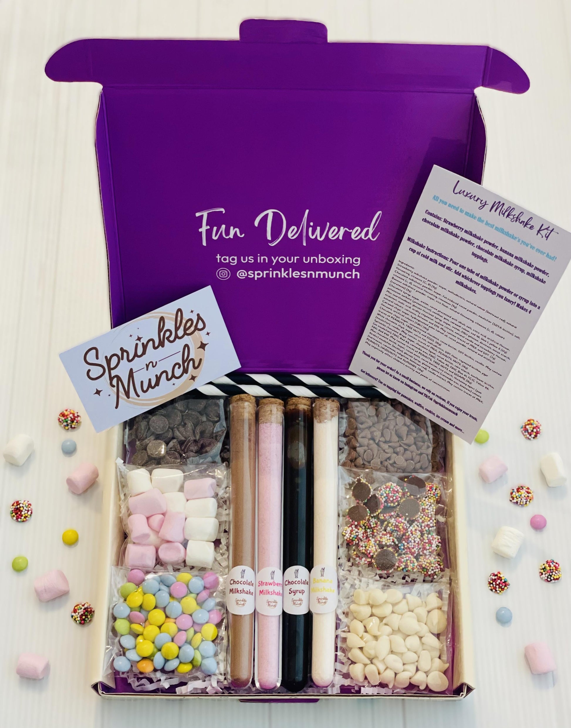 Kit 7 - Luxury Milkshake Making Kit - Sprinkles N Munch
