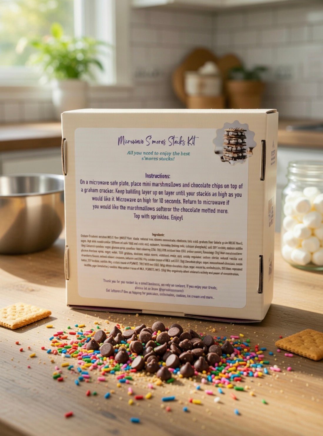 Microwave S'mores Kit - Sprinkles N Munch