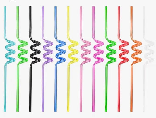 Two Fancy straws - Sprinkles N Munch