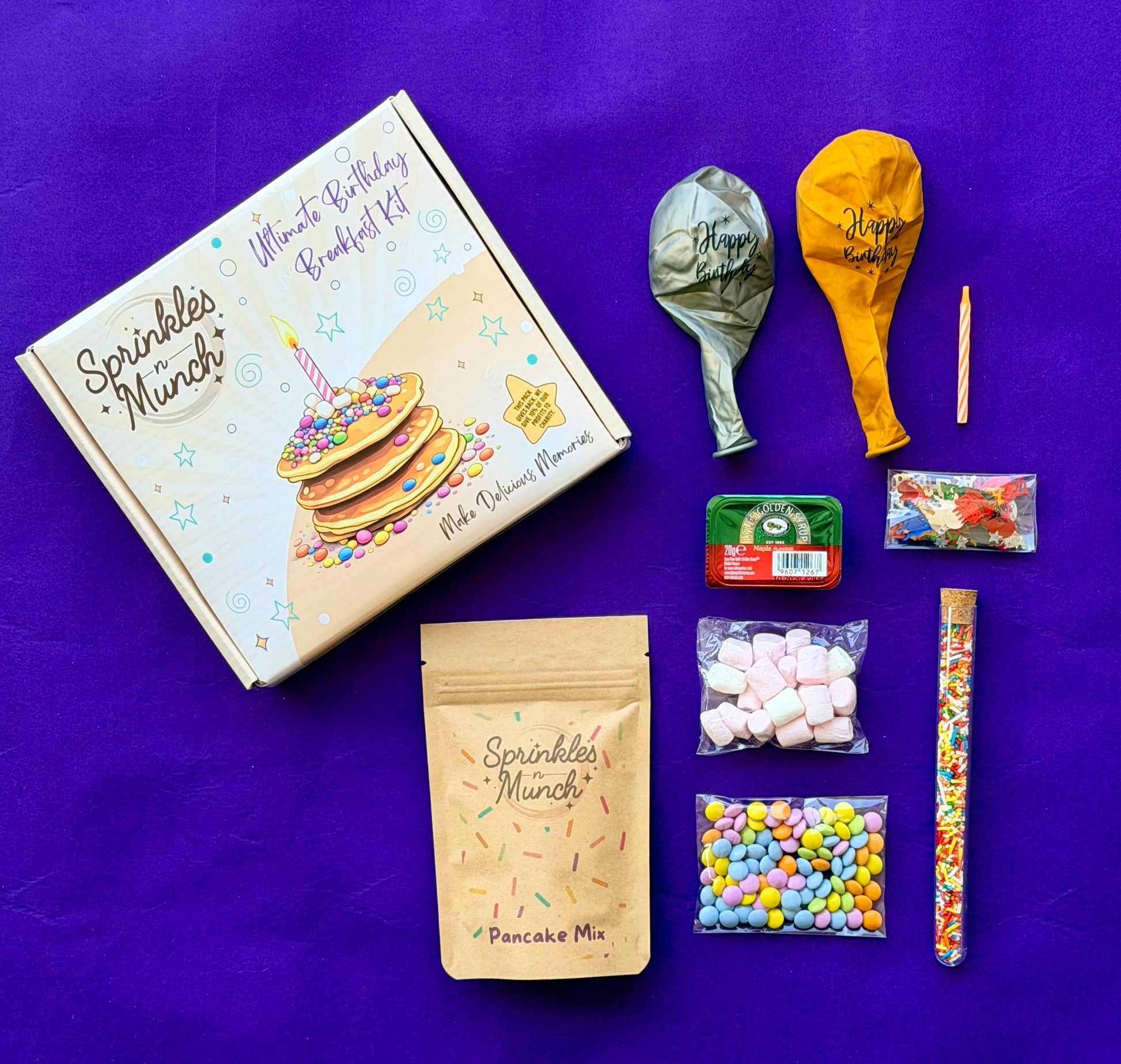 Ultimate Birthday Breakfast Kit - Sprinkles N Munch