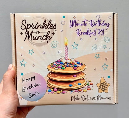 Ultimate Birthday Breakfast Kit - Sprinkles N Munch